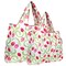Wrapables Large & Small Foldable Tote Nylon Reusable Grocery Bags, Set of 2